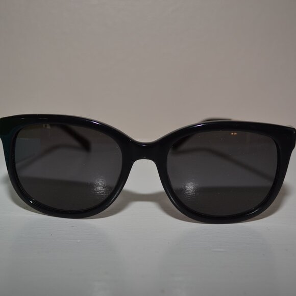 Kate Spade New York Gayla Round Black Gold 807 BN Women\'s Sunglasses w/case main image 5